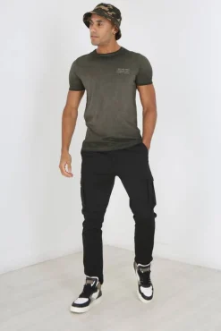 Online Brave Soul reisitaskuhousut MTR-CLARKSONBLK MUSTA