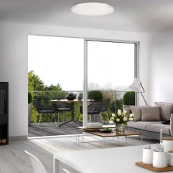 Outlet Briloner LED-plafondi CCT tähtikuviokupu ja kristallikoriste