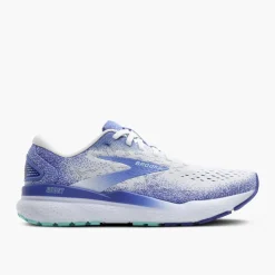 Sale Brooks juoksukengät Ghost 16 W 152 White/Amparo Blue/Limpet Shell