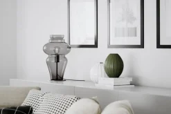 By Rydéns pöytävalaisin Dolores savunharmaa*By Rydu00e9ns Online