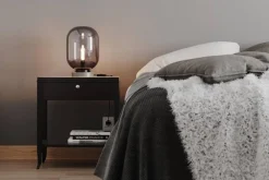 Outlet By Rydu00e9ns By Rydéns pöytävalaisin Leola hiekanmusta/savunharmaa