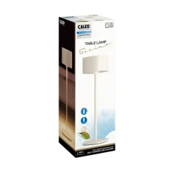 pöytävalaisin Serino IP44 ladattava hiekka*Calex Online