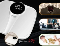 Best Camry henkilövaaka valkoinen