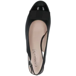 Sale Caprice avokkaat 019 Ingrid Slingback 019 Black comb