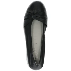 Clearance Caprice kävelyballerinat Violet 040 Black Softnappa