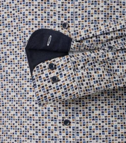 Casamoda paita 444361700 Casual fit 100 Sininen