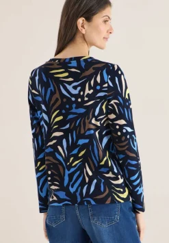 Best Cecil paita 324561 35512 Tummansininen / Monivu00e4ri