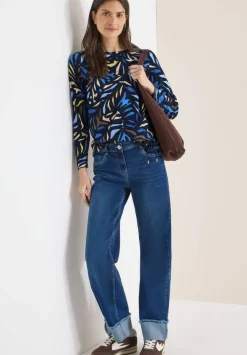 Best Cecil paita 324561 35512 Tummansininen / Monivu00e4ri