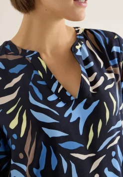 Discount Cecil pusero 346302 35512 Tummansininen / Monivu00e4ri