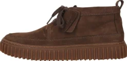 Clearance Clarks nilkkurit Torhill Lace Hi Dark Brown Nubuck