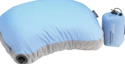 Online Cocoon retkityyny AirCore Hood/Camp Pillow vaaleansininen/harmaa