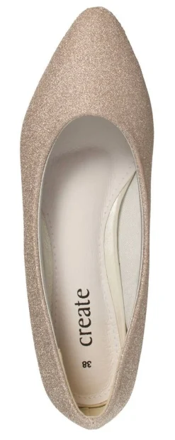 Discount Create ballerinat R23-1-518 Champagne