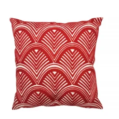 Create Home tyyny Kaari 45x45 cm punainen puuvilla