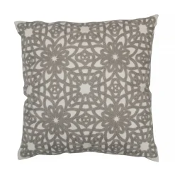 Outlet Create Home tyyny Kukka 45x45 cm v.harmaa puuvilla