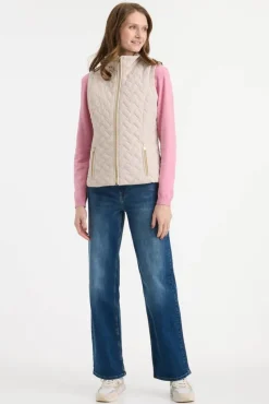 Outlet Create tikkiliivi Senja Vaalea kitti