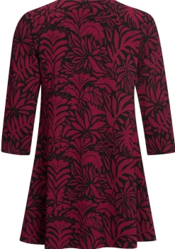 Clearance Create tunika Florissa print Red / Punainen