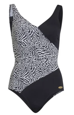 Damella uimapuku Julia 601 Musta / Valkoinen