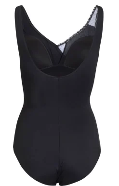 Damella uimapuku Julia 601 Musta / Valkoinen
