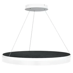 Design by Grönlund Acoustic Circulo 80 kattovalaisin musta 4000K*Design by Gru00f6nlund