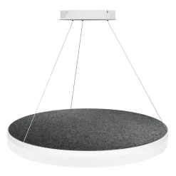 Design by Gru00f6nlund Design by Grönlund Acoustic Circulo 80 kattovalaisin tummanharmaa 3000K