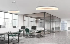 Best Design by Gru00f6nlund Design by Grönlund Acoustic Circulo 120 kattovalaisin tummanharmaa 3000K