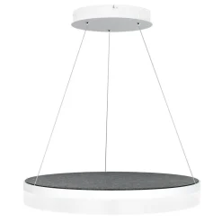 New Design by Gru00f6nlund Design by Grönlund Acoustic Circulo 60 kattovalaisin tummanharmaa 3000K