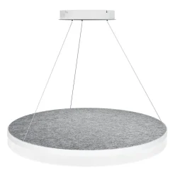 Hot Design by Gru00f6nlund Design by Grönlund Acoustic Circulo 80 kattovalaisin vaaleanharmaa 3000K