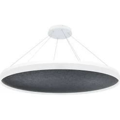 Design by Grönlund Acoustic Circulo 120 kattovalaisin tummanharmaa 4000K*Design by Gru00f6nlund Hot