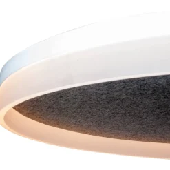 Design by Grönlund Acoustic Circulo 80 kattovalaisin tummanharmaa 4000K*Design by Gru00f6nlund Best