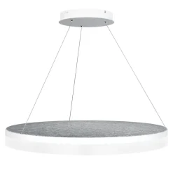 Design by Grönlund Acoustic Circulo 80 kattovalaisin vaaleanharmaa 4000K*Design by Gru00f6nlund Clearance