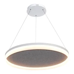 Design by Grönlund Acoustic Circulo 80 kattovalaisin vaaleanharmaa 4000K*Design by Gru00f6nlund Clearance