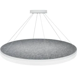 Design by Grönlund Acoustic Circulo 120 kattovalaisin vaaleanharmaa 4000K*Design by Gru00f6nlund Clearance