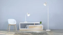 Design by Grönlund Blink lattiavalaisin valkoinen*Design by Gru00f6nlund Best