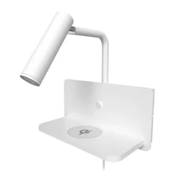 Design by Grönlund Davos USB seinävalaisin valkoinen*Design by Gru00f6nlund Online