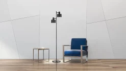 Design by Grönlund Hood Double lattiavalaisin musta*Design by Gru00f6nlund Best