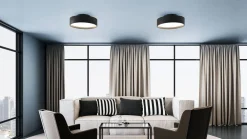 Sale Design by Gru00f6nlund Design by Grönlund plafondi Flyer Ø50 cm musta