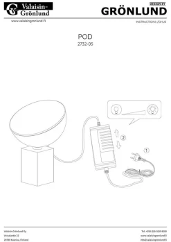 Discount Design by Gru00f6nlund Design by Grönlund Pod pöytävalaisin 34 cm musta