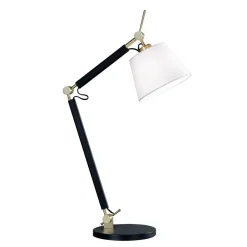 Outlet Design by Gru00f6nlund Design by Grönlund pöytävalaisin Visual kangasvarjostimella