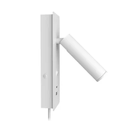 Discount Design by Gru00f6nlund Design by Grönlund seinävalaisin Gent USB A+C valkoinen