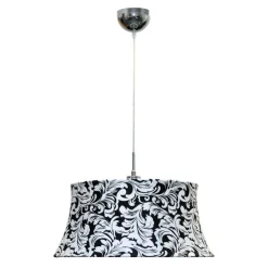 Design by Grönlund Torino kattovalaisin kromi/mustavalko*Design by Gru00f6nlund Outlet