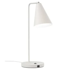 Hot Design by Gru00f6nlund Design by Grönlund Vigo USB pöytävalaisin valkoinen