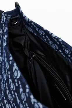 Outlet Desigual denimlaukku 24WAXA38 5008 Denim