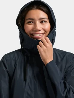 Discount Didriksons takki Elina parka 999 Night blue