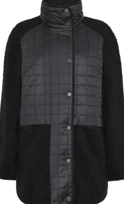 Outlet Didriksons takki Hazel 060 Musta