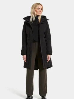 Discount Didriksons takki Luna parka musta 060