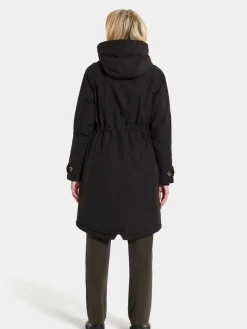 Discount Didriksons takki Luna parka musta 060