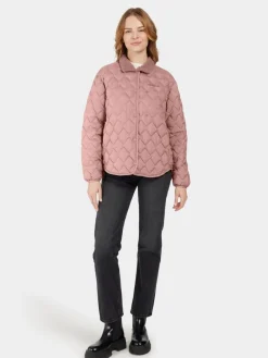 Clearance Didriksons tikkitakki Bim J05 Rosa