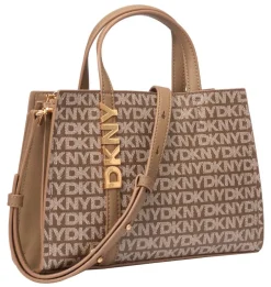 DKNY laukku I4E Avril SM Satchel CBody IE4 Chino / Shitake