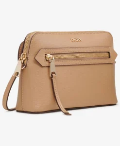 Hot DKNY olkalaukku R42EKE17 CAP CAP Cappuccino