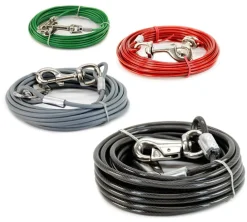 Cable -kiinnitysvaijeri > 27kg / 9m*Dog TIE-OUT New